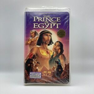 The Prince of Egypt VHS Tape in a Clamshell Case DreamWorks Pictures SEALED